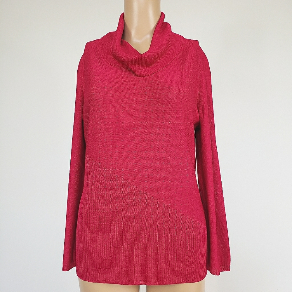Jones New York cowl neck sweater size M